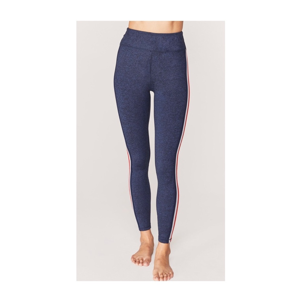 Spiritual Gangster Striped Leggings